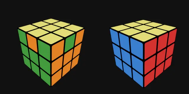 Unsolvable 2-edge swap on Rubik's Cube