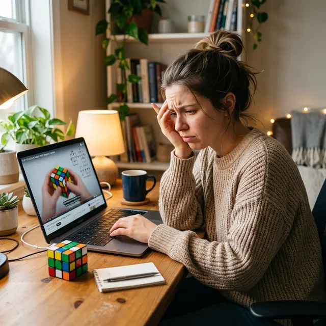 Why Rubik's Cube Tutorials Don't Work (And What Does)